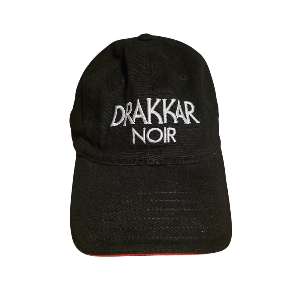 Dale Earnhardt Jr #8 Drakkar Noir Sponsor Adjustable Hat - NASCAR Black